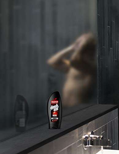 Duschdas 3-in-1 Körper, Haare & Gesicht Noire Duschbad mit anregendem Zedernholzduft dermatologisch getestet 250 ml 6 Stück