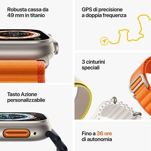 Apple Watch Ultra, verschiedene Farben
