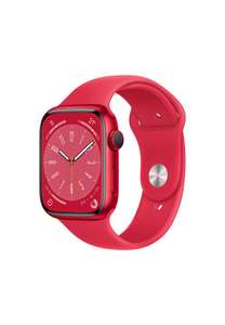 (LoxoiX) Zalando.de - Apple Watch Series 8 (45mm, Aluminium) mit Sportarmband (rot)