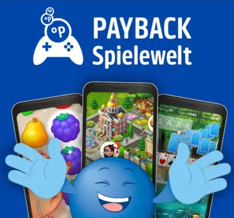 Payback Spielewelt (Android): Paybackpunkte fürs Spiele spielen
