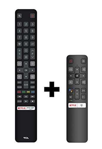 TCL 50P721 50" 4K HDR Smart TV mit Android 11 Motion Clarity, Game Master, Dolby Vision & Atmos, kompatibel mit Google Assistant & Alexa