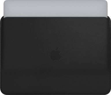 Apple Lederhülle für MacBook Air & Pro 15 Zoll in Schwarz