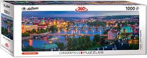 Eurographics 1000 Teile Panorama Puzzle - Prag: Tschechische Republik, 32x96cm