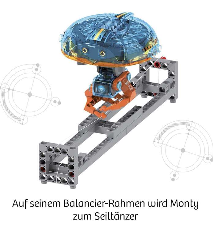 KOSMOS 621025 Monty - Dein Balancier-Roboter