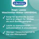 Dr. Beckmann MAGIC LEAVES Waschmittel-Blätter UNIVERSAL | 25 Blätter
