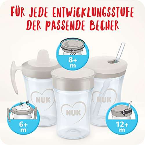 NUK Magic Cup Trinklernbecher aus Edelstahl