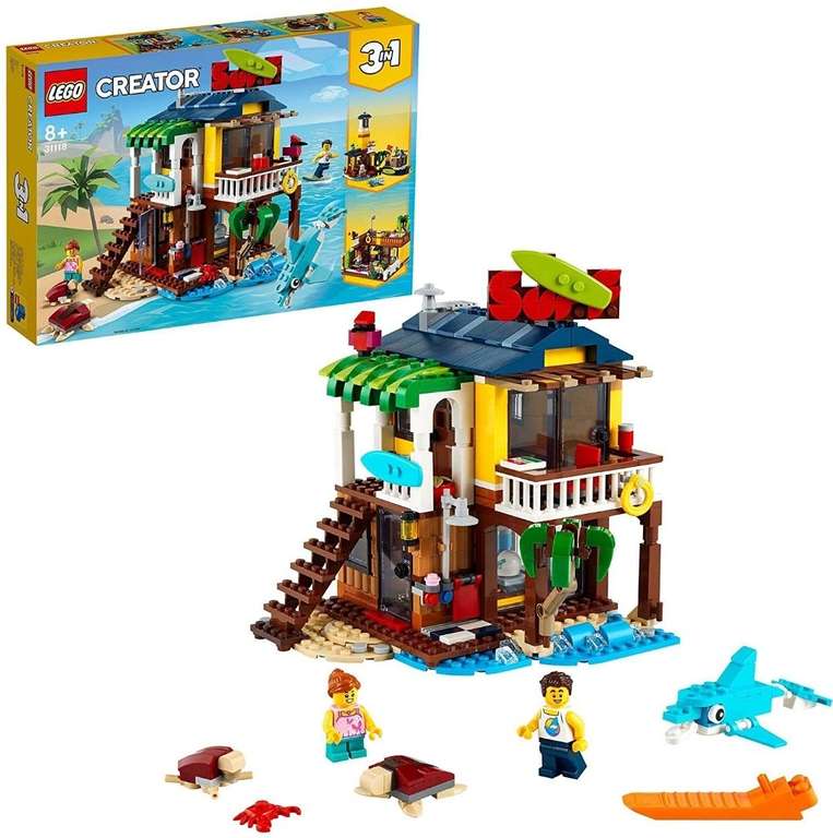LEGO 31118 Creator 3-in-1 Surfer-Strandhaus