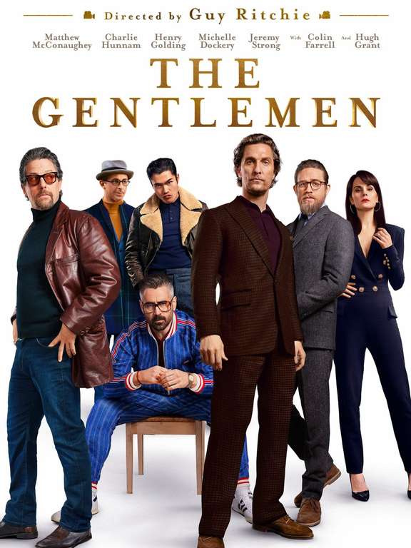 Film: "The Gentlemen" mit Matthew McConaughey, Colin Farrell, Michelle Dockery, Hugh Grant, uvm. , als Stream vom SRF
