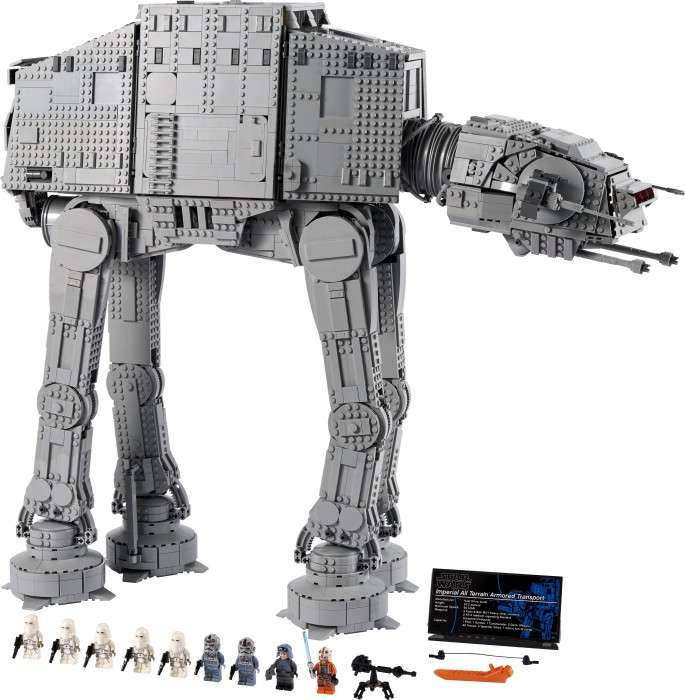 LEGO Star Wars Set 75313 AT-AT Kampfläufer mit Kanonen und Figuren