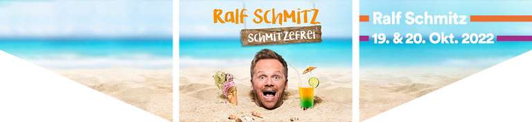 30% auf Ralf Schmitz Tickets für 19. und 20.10 (Wien) und 21.10 (Graz)