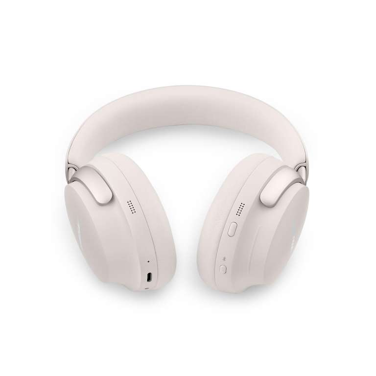 Bose QuietComfort Ultra Kabellose Kopfhörer mit Noise-Cancelling für räumlichen Klang, Over-Ear-Kopfhörer weiß
