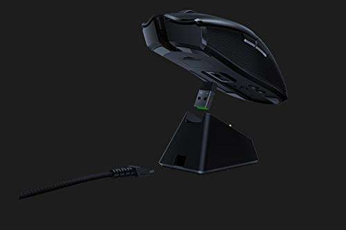 Razer Viper Ultimate - Beidhändige Esports-Gaming-Maus mit Drahtloser HyperSpeed-Technologie, Focus+ 20K Optischer Sensor, 74g, RGB Chroma