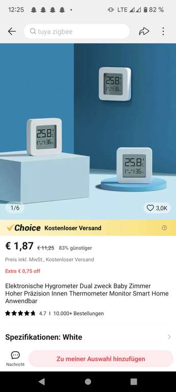 AliExpress Choice, viele Artikel für 1,87€ mit gratis Versand