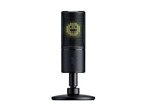 Razer Seiren Emote - USB Kondensator-Mikrofon für Streaming mit Emoticon Display