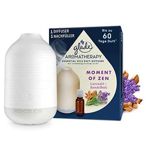 2x Glade Aromatherapy Essential Oils Duft-Diffuser Starterset