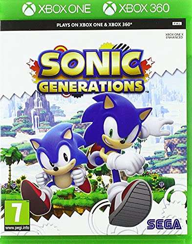 "Sonic Generations XBOX One / 360 Classics UK Multi" (XBOX One / Series X / 360)