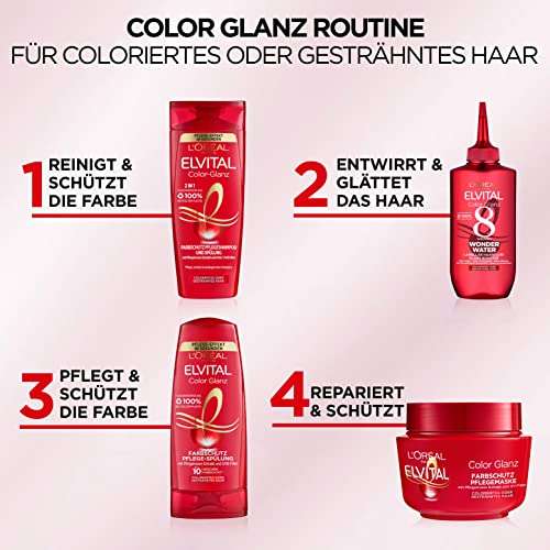 L'Oréal Paris Elvital Farbschutz Shampoo für coloriertes, getöntes oder gesträhntes Haar XXL 700ml