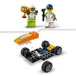LEGO 60322 City Rennauto, Formel 1 Auto für Kinder ab 4 Jahren, Rennwagen-Spielzeug mit Mechaniker- und Rennfahrer-Minifiguren