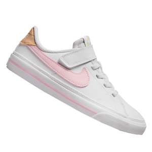 Nike Kinder Sneaker Court Legacy weiß/rosa | Größe 27-31