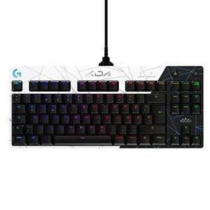 Logitech G PRO K/DA Mechanische Gaming-Tastatur, GX Brown Tactile Switches