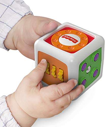 Fisher-Price Mattel FWP34 Babys Entdecker-Spielwürfel