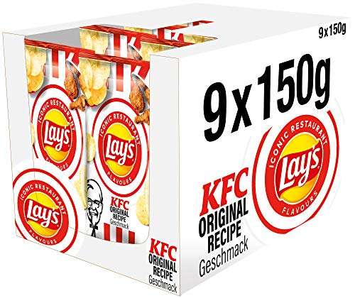 Lay's KFC Kentucky Fried Chicken - 9 x 150 g