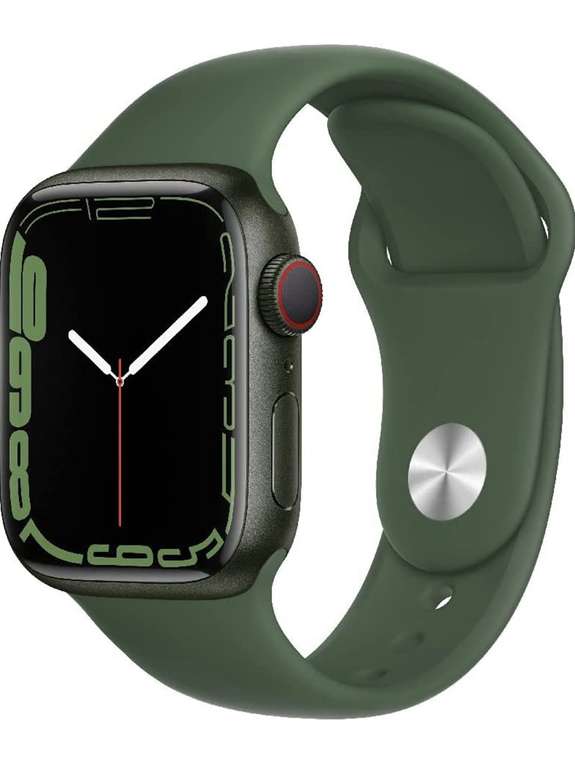 Apple Watch Series 7, 41mm Aluminium Grün (GPS+Cellular)