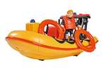 Simba Toys Feuerwehrmann Sam Neptune Boot mit Figur