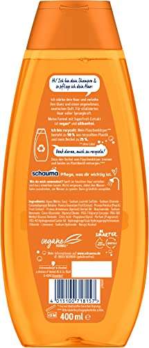 SCHAUMA (Glem Vital) Shampoo 2er 2x400 ML Frucht & Vitamin