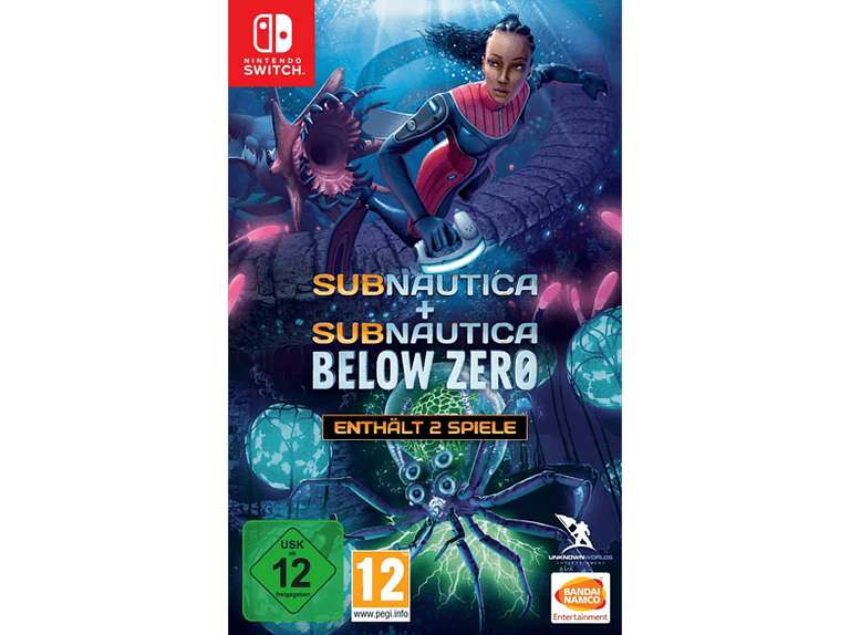 "Subnautica + Subnautica: Below Zero" (Nintendo Switch) hier taucht der Preis ebenfalls ab