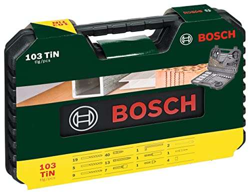 Bosch 103tlg. Titanium Bohrer- und Schrauberbit-Set