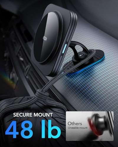 ESR 15W HaloLock Magnet Auto Handyhalter mit Ladefunktion, kompatibel mit  MagSafe - Preisjäger