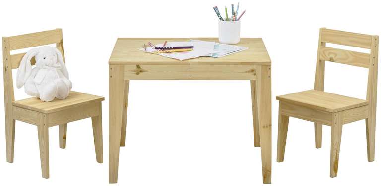 Modern Living Kindersitzgruppe aus Kiefer Massiv
