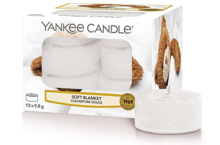 12x Yankee Candle Duft-Teelichter, Soft Blanket