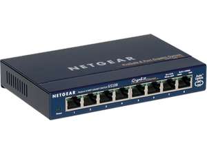 Netgear "ProSAFE GS108" Netzwerk Switch (8x RJ-45)