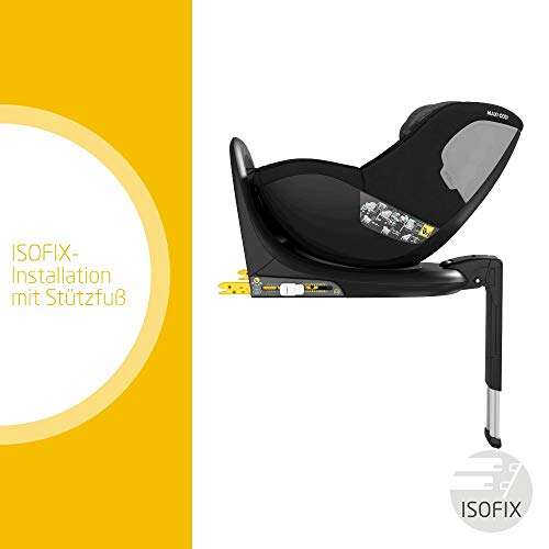 Maxi-Cosi Mica, 360° drehbarer i-Size Kindersitz inkl. ISOFIX Basis, Gruppe 0+/1 Autositz (bis ca. 105 cm / 18 kg