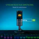 Razer Seiren Emote - USB Kondensator-Mikrofon für Streaming mit Emoticon Display