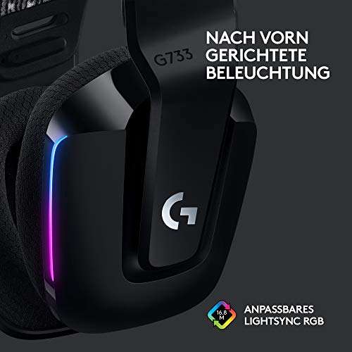 Logitech G733 LIGHTSPEED kabelloses Gaming-Headset