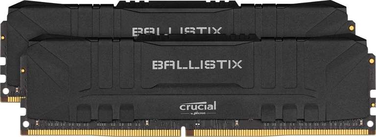 Crucial Ballistix schwarz DIMM Kit 16GB, DDR4-3200 Ram-Speicher