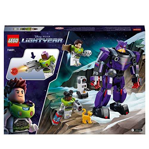 LEGO 76831 Disney and Pixar’s Lightyear Duell mit Zurg Weltraum-Spielzeug