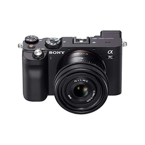 Sony SEL40F25G | Vollformat FE 40mm F 2.5 G - Premium G Serie Objektiv mit Festbrennweite