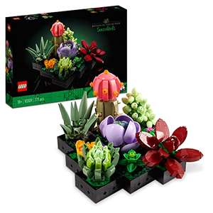 LEGO Icons Sukkulenten Künstliche Blumen Set