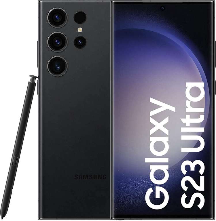 Samsung Galaxy S23 Ultra, 1TB, Phantom Black (Neuware)