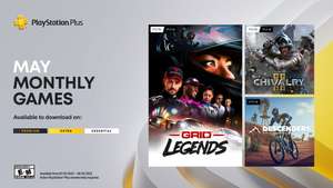 PS Plus Essential Mai 23: Grid Legends, Descenders und Chivalry 2 (PS4 / PS5)