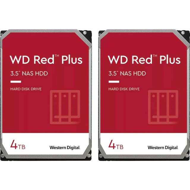 WD Red Plus 4TB Doppelpack / NAS HDD