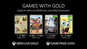 Games with Gold März 22: The Flame in the Flood, Street Power Soccer, Sacred 2 Fallen Angel und Spongebob: Eiskalt Entwischt