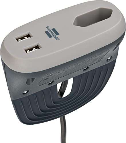 Brennenstuhl Estilo Sofa-Steckdose mit USB-Ladefunktion
