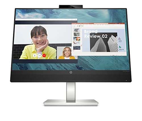 HP M24fd Monitor - 24 Zoll Bildschirm, Full HD IPS Display, 75Hz, 5ms Reaktionszeit
