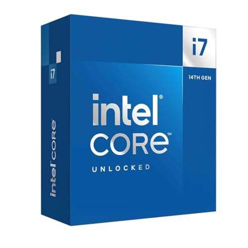 Intel Core i7-14700K, Desktop-Prozessor, 20 Kerne (8 P-Cores + 12 E-Cores) bis zu 5,6 GHz