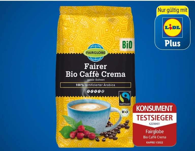 [LIDL APP] Bio Fairtrade Caffè Crema